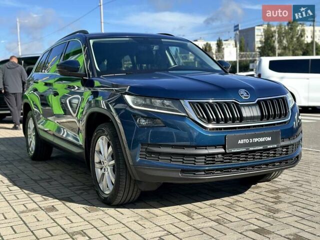 Синий Шкода Kodiaq, объемом двигателя 1.98 л и пробегом 85 тыс. км за 30000 $, фото 4 на Automoto.ua