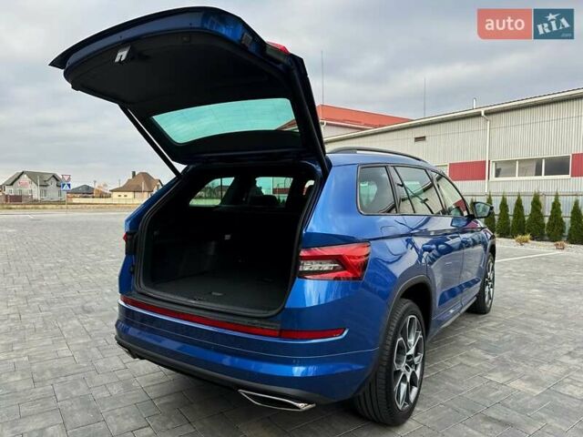 Синий Шкода Kodiaq, объемом двигателя 1.97 л и пробегом 150 тыс. км за 36200 $, фото 9 на Automoto.ua