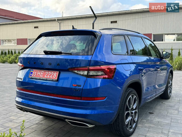Синий Шкода Kodiaq, объемом двигателя 1.97 л и пробегом 183 тыс. км за 37900 $, фото 2 на Automoto.ua