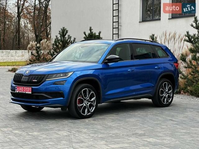 Синий Шкода Kodiaq, объемом двигателя 1.97 л и пробегом 150 тыс. км за 36200 $, фото 1 на Automoto.ua