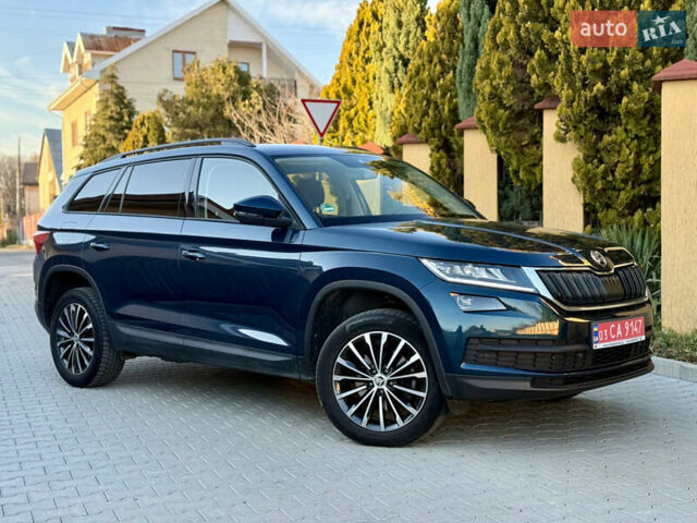 Синій Шкода Kodiaq, об'ємом двигуна 1.97 л та пробігом 197 тис. км за 25900 $, фото 3 на Automoto.ua