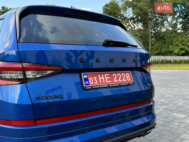 Синий Шкода Kodiaq, объемом двигателя 1.97 л и пробегом 183 тыс. км за 37900 $, фото 23 на Automoto.ua