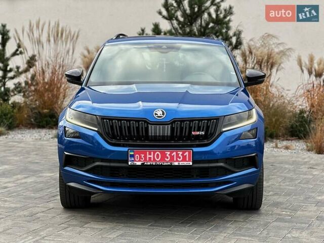 Синий Шкода Kodiaq, объемом двигателя 1.97 л и пробегом 150 тыс. км за 36200 $, фото 2 на Automoto.ua