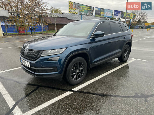 Синий Шкода Kodiaq, объемом двигателя 2 л и пробегом 233 тыс. км за 22900 $, фото 1 на Automoto.ua