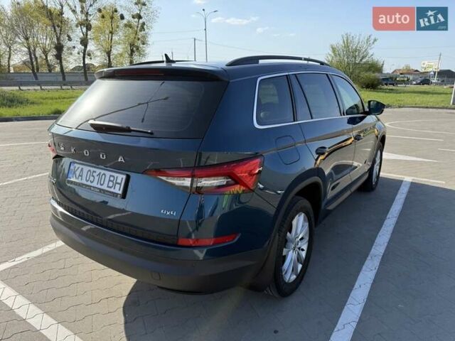 Синий Шкода Kodiaq, объемом двигателя 1.98 л и пробегом 96 тыс. км за 31500 $, фото 3 на Automoto.ua