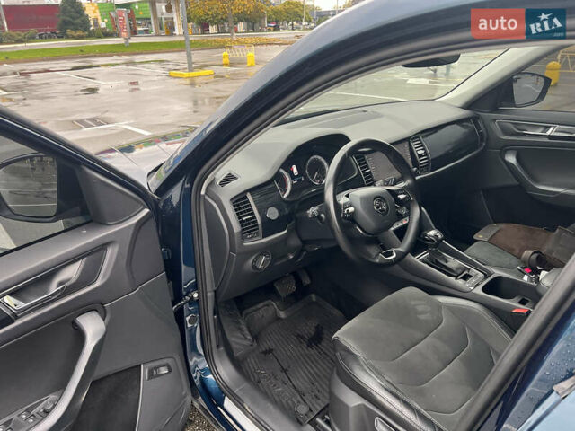 Синий Шкода Kodiaq, объемом двигателя 2 л и пробегом 233 тыс. км за 22900 $, фото 9 на Automoto.ua