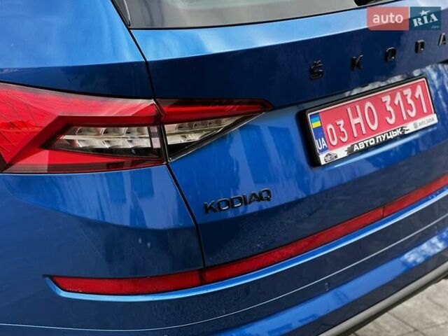 Синий Шкода Kodiaq, объемом двигателя 1.97 л и пробегом 150 тыс. км за 36200 $, фото 10 на Automoto.ua