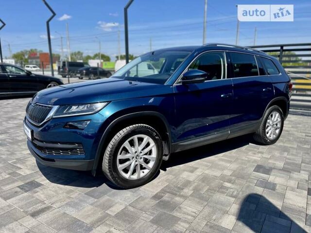 Синий Шкода Kodiaq, объемом двигателя 2 л и пробегом 68 тыс. км за 32550 $, фото 5 на Automoto.ua