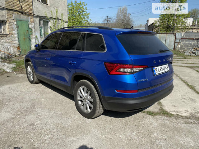 Синій Шкода Kodiaq, об'ємом двигуна 1.97 л та пробігом 105 тис. км за 35000 $, фото 1 на Automoto.ua