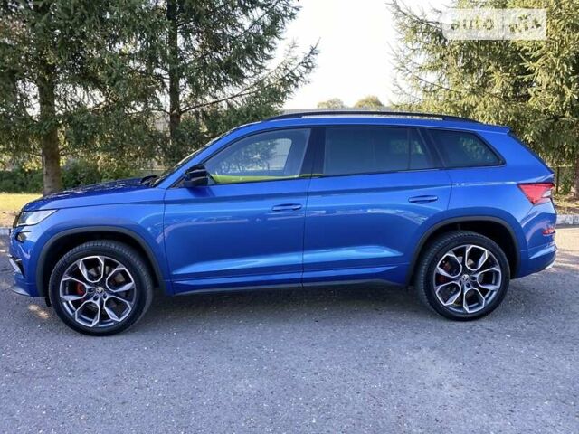 Синий Шкода Kodiaq, объемом двигателя 1.97 л и пробегом 90 тыс. км за 44900 $, фото 4 на Automoto.ua