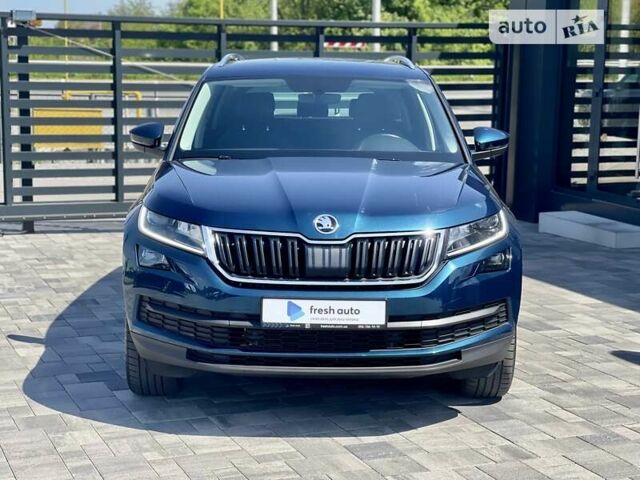 Синий Шкода Kodiaq, объемом двигателя 2 л и пробегом 68 тыс. км за 32550 $, фото 3 на Automoto.ua