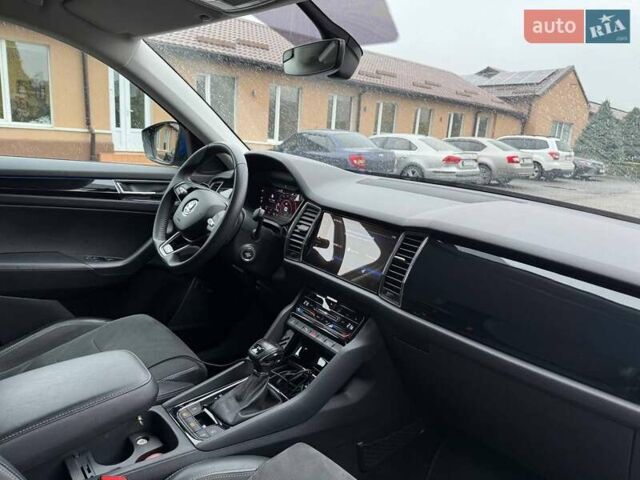 Синий Шкода Kodiaq, объемом двигателя 1.97 л и пробегом 178 тыс. км за 30000 $, фото 24 на Automoto.ua