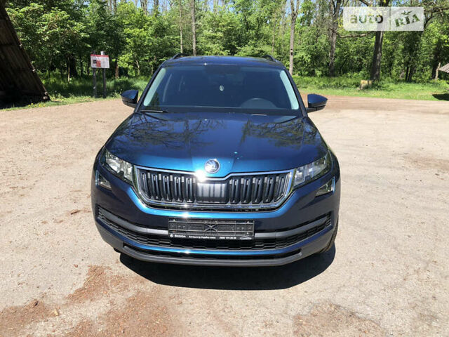 Синій Шкода Kodiaq, об'ємом двигуна 2 л та пробігом 64 тис. км за 30800 $, фото 4 на Automoto.ua