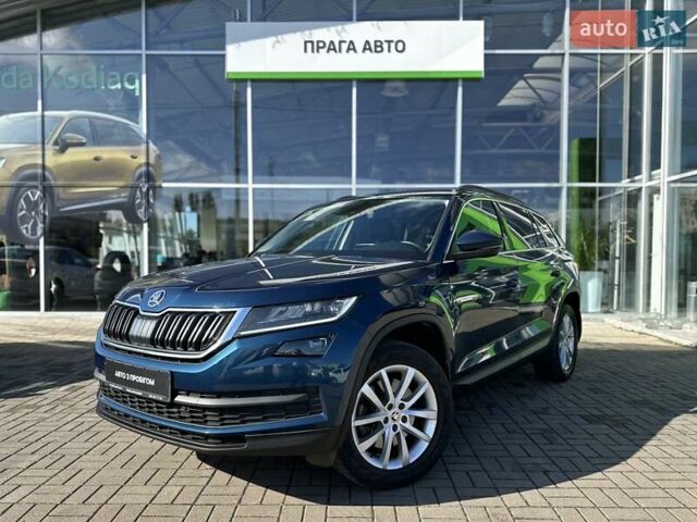 Синий Шкода Kodiaq, объемом двигателя 1.98 л и пробегом 85 тыс. км за 30000 $, фото 1 на Automoto.ua