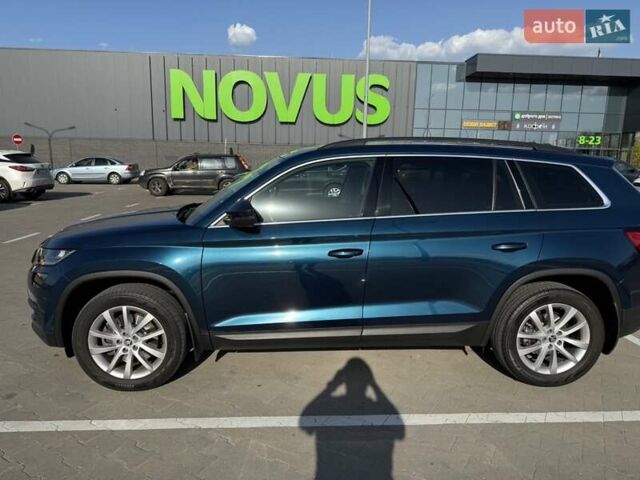 Синий Шкода Kodiaq, объемом двигателя 1.98 л и пробегом 96 тыс. км за 31500 $, фото 1 на Automoto.ua