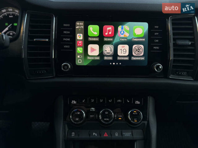 Синій Шкода Kodiaq, об'ємом двигуна 1.97 л та пробігом 197 тис. км за 25900 $, фото 56 на Automoto.ua