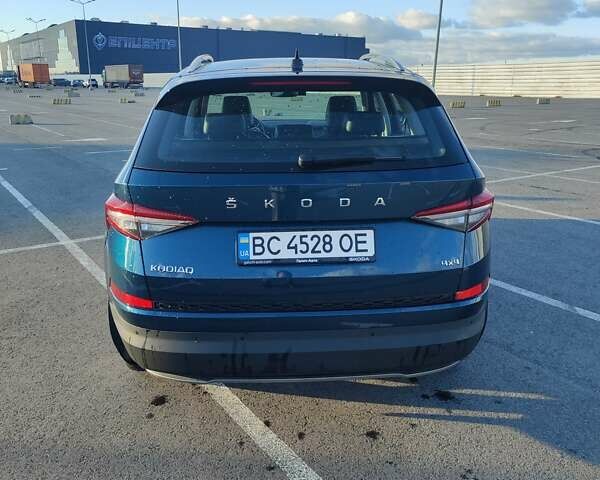 Синий Шкода Kodiaq, объемом двигателя 1.98 л и пробегом 50 тыс. км за 33500 $, фото 8 на Automoto.ua