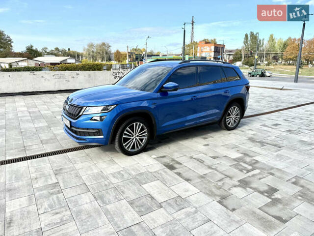 Синий Шкода Kodiaq, объемом двигателя 1.97 л и пробегом 187 тыс. км за 33200 $, фото 5 на Automoto.ua