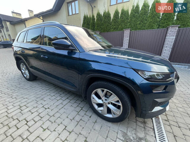 Синий Шкода Kodiaq, объемом двигателя 1.98 л и пробегом 56 тыс. км за 35500 $, фото 2 на Automoto.ua