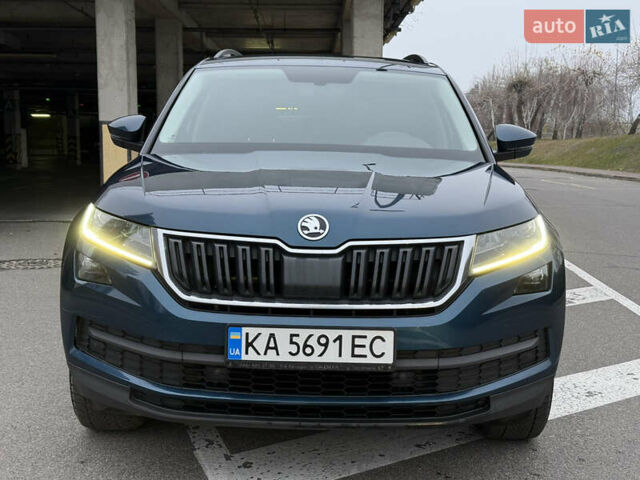 Синий Шкода Kodiaq, объемом двигателя 1.97 л и пробегом 263 тыс. км за 25300 $, фото 2 на Automoto.ua