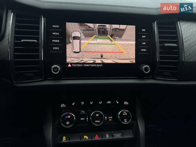 Синій Шкода Kodiaq, об'ємом двигуна 1.97 л та пробігом 225 тис. км за 28999 $, фото 28 на Automoto.ua