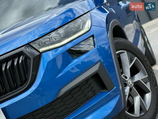 Синий Шкода Kodiaq, объемом двигателя 1.97 л и пробегом 47 тыс. км за 39500 $, фото 5 на Automoto.ua