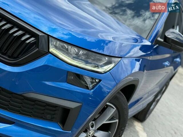 Синий Шкода Kodiaq, объемом двигателя 1.97 л и пробегом 47 тыс. км за 39500 $, фото 4 на Automoto.ua