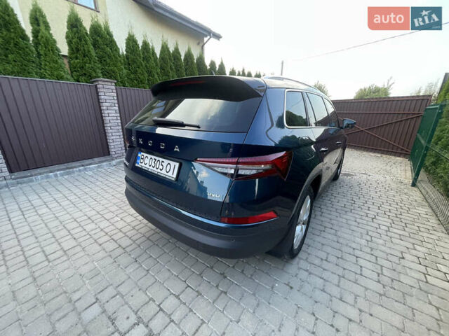 Синий Шкода Kodiaq, объемом двигателя 1.98 л и пробегом 56 тыс. км за 35500 $, фото 3 на Automoto.ua