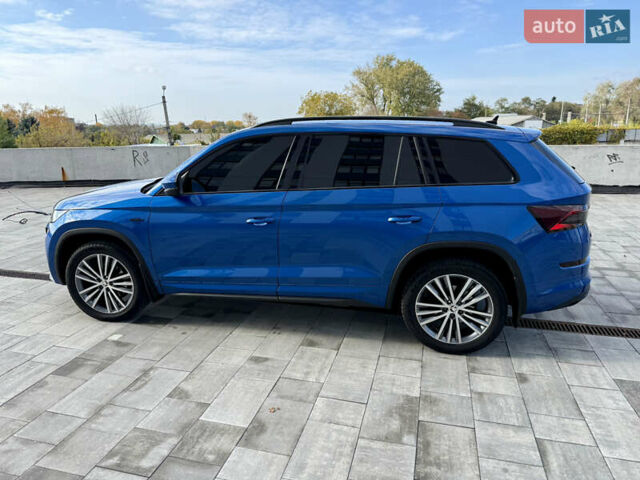 Синий Шкода Kodiaq, объемом двигателя 1.97 л и пробегом 187 тыс. км за 33200 $, фото 7 на Automoto.ua