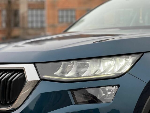 Синий Шкода Kodiaq, объемом двигателя 2 л и пробегом 98 тыс. км за 30800 $, фото 1 на Automoto.ua