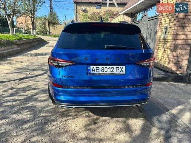 Синий Шкода Kodiaq, объемом двигателя 1.97 л и пробегом 47 тыс. км за 39000 $, фото 13 на Automoto.ua
