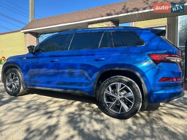 Синий Шкода Kodiaq, объемом двигателя 1.97 л и пробегом 47 тыс. км за 39000 $, фото 10 на Automoto.ua