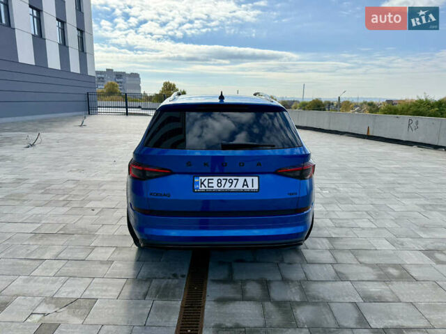 Синий Шкода Kodiaq, объемом двигателя 1.97 л и пробегом 187 тыс. км за 33200 $, фото 10 на Automoto.ua