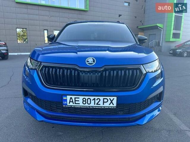 Синий Шкода Kodiaq, объемом двигателя 1.97 л и пробегом 47 тыс. км за 39000 $, фото 60 на Automoto.ua