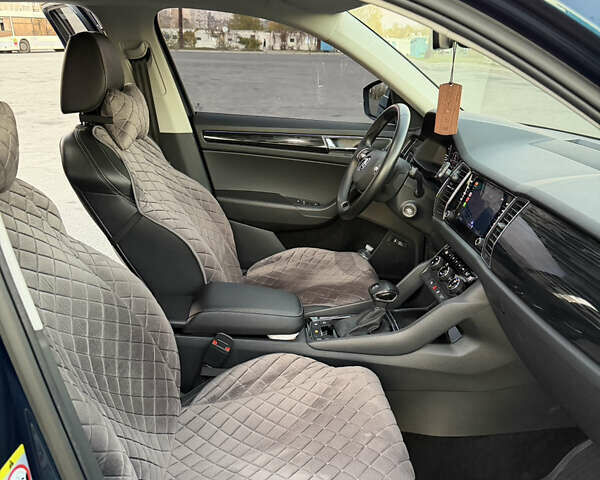 Синій Шкода Kodiaq, об'ємом двигуна 2 л та пробігом 81 тис. км за 32500 $, фото 29 на Automoto.ua