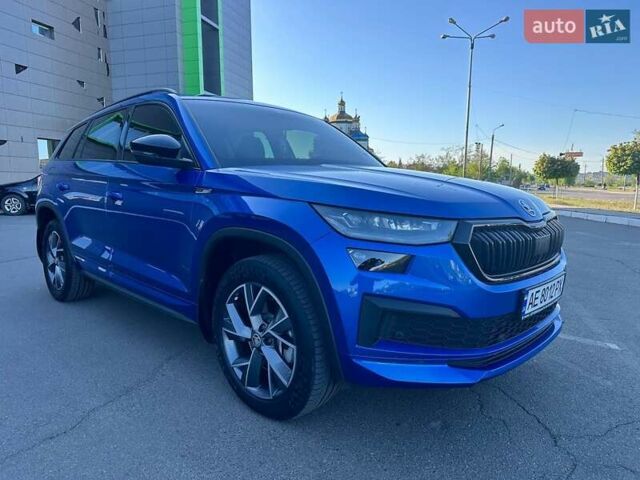 Синий Шкода Kodiaq, объемом двигателя 1.97 л и пробегом 47 тыс. км за 39000 $, фото 39 на Automoto.ua