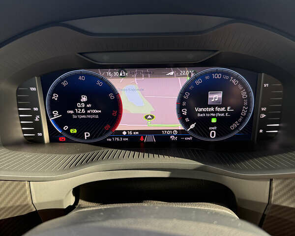 Синий Шкода Kodiaq, объемом двигателя 1.98 л и пробегом 71 тыс. км за 39500 $, фото 15 на Automoto.ua