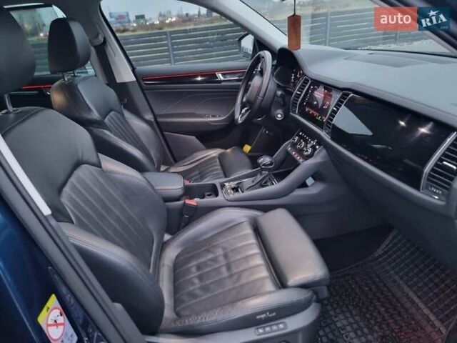 Синій Шкода Kodiaq, об'ємом двигуна 1.97 л та пробігом 200 тис. км за 32700 $, фото 3 на Automoto.ua