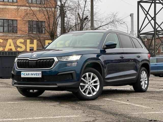 Синий Шкода Kodiaq, объемом двигателя 2 л и пробегом 98 тыс. км за 30800 $, фото 3 на Automoto.ua