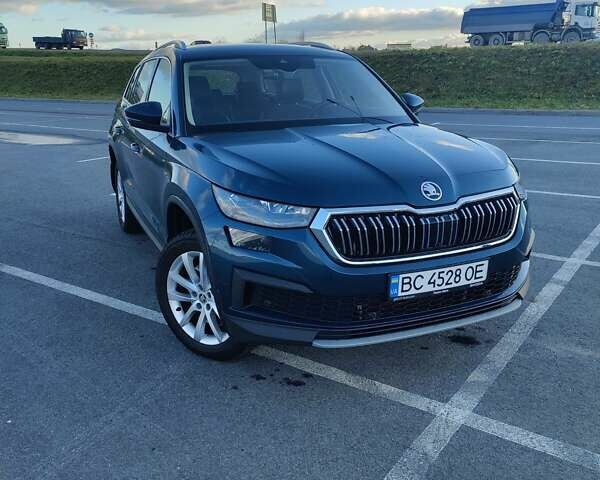 Синий Шкода Kodiaq, объемом двигателя 1.98 л и пробегом 50 тыс. км за 33500 $, фото 10 на Automoto.ua