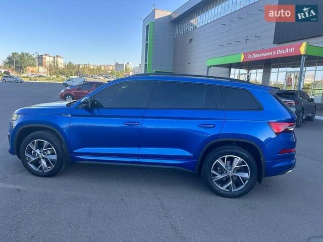 Синий Шкода Kodiaq, объемом двигателя 1.97 л и пробегом 47 тыс. км за 39000 $, фото 53 на Automoto.ua