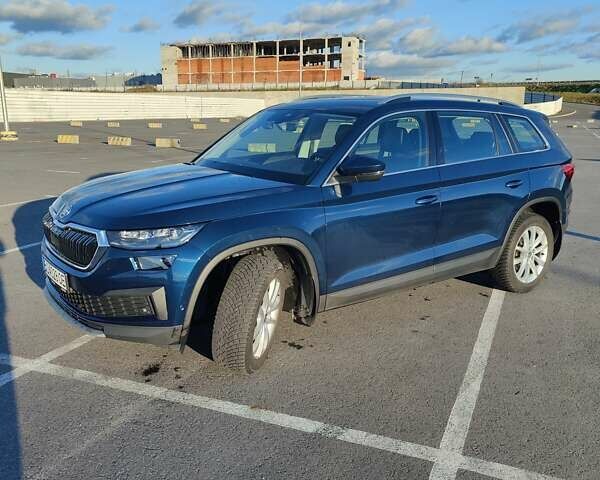 Синий Шкода Kodiaq, объемом двигателя 1.98 л и пробегом 50 тыс. км за 33500 $, фото 6 на Automoto.ua