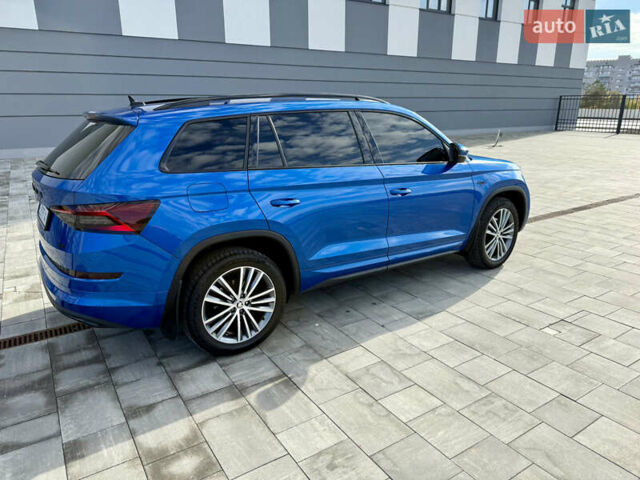 Синий Шкода Kodiaq, объемом двигателя 1.97 л и пробегом 187 тыс. км за 33200 $, фото 13 на Automoto.ua