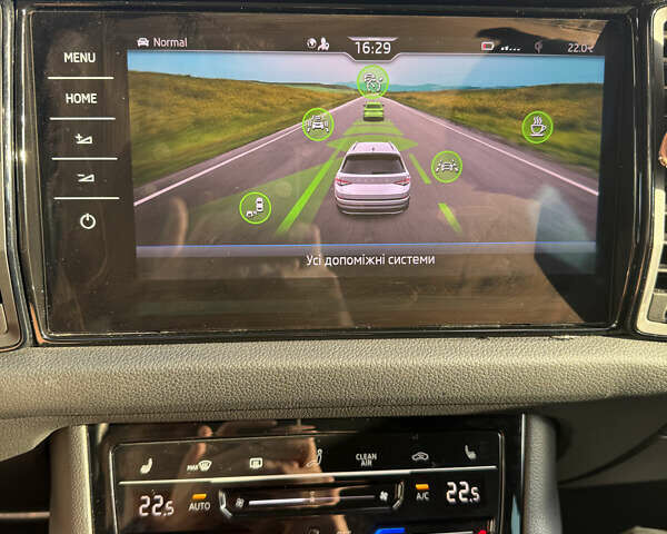 Синий Шкода Kodiaq, объемом двигателя 1.98 л и пробегом 71 тыс. км за 39500 $, фото 13 на Automoto.ua