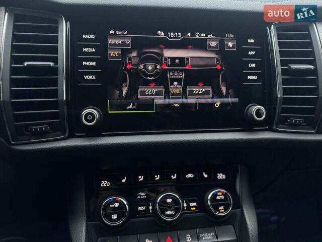 Синій Шкода Kodiaq, об'ємом двигуна 1.97 л та пробігом 225 тис. км за 28999 $, фото 29 на Automoto.ua