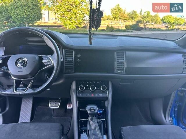Синий Шкода Kodiaq, объемом двигателя 1.97 л и пробегом 47 тыс. км за 39000 $, фото 24 на Automoto.ua