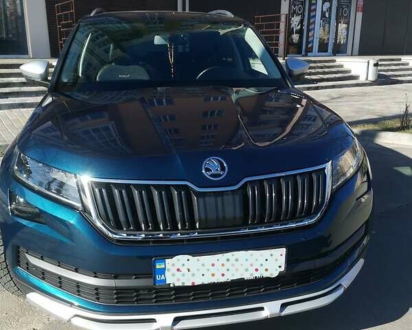 Синій Шкода Kodiaq, об'ємом двигуна 2 л та пробігом 38 тис. км за 38500 $, фото 4 на Automoto.ua