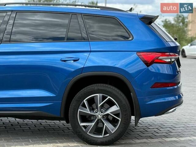 Синий Шкода Kodiaq, объемом двигателя 1.97 л и пробегом 47 тыс. км за 39500 $, фото 19 на Automoto.ua