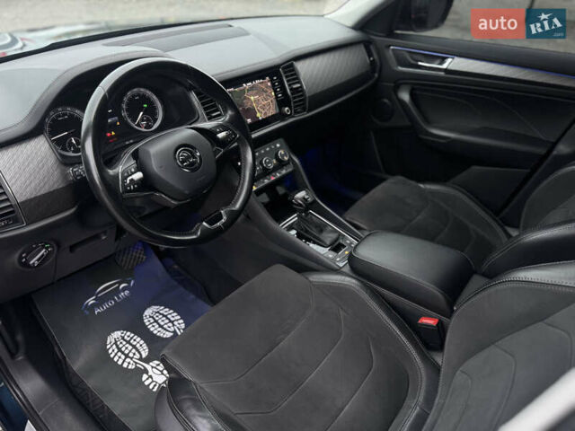 Синій Шкода Kodiaq, об'ємом двигуна 1.97 л та пробігом 225 тис. км за 28999 $, фото 13 на Automoto.ua
