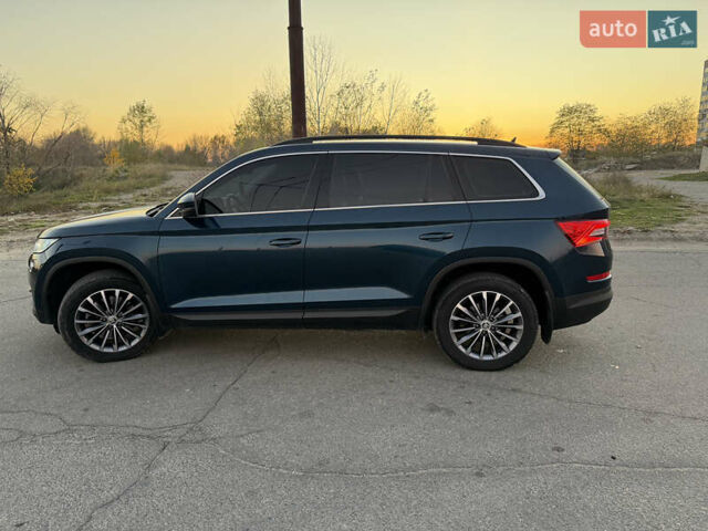 Синій Шкода Kodiaq, об'ємом двигуна 2 л та пробігом 81 тис. км за 32500 $, фото 6 на Automoto.ua